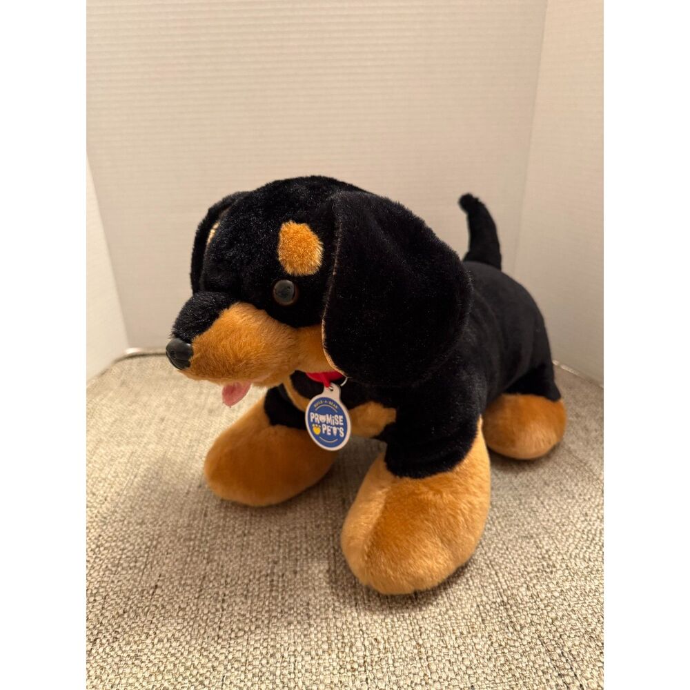 Build A Bear Promise Pets Dachshund Puppy Dog Stuffed Plush